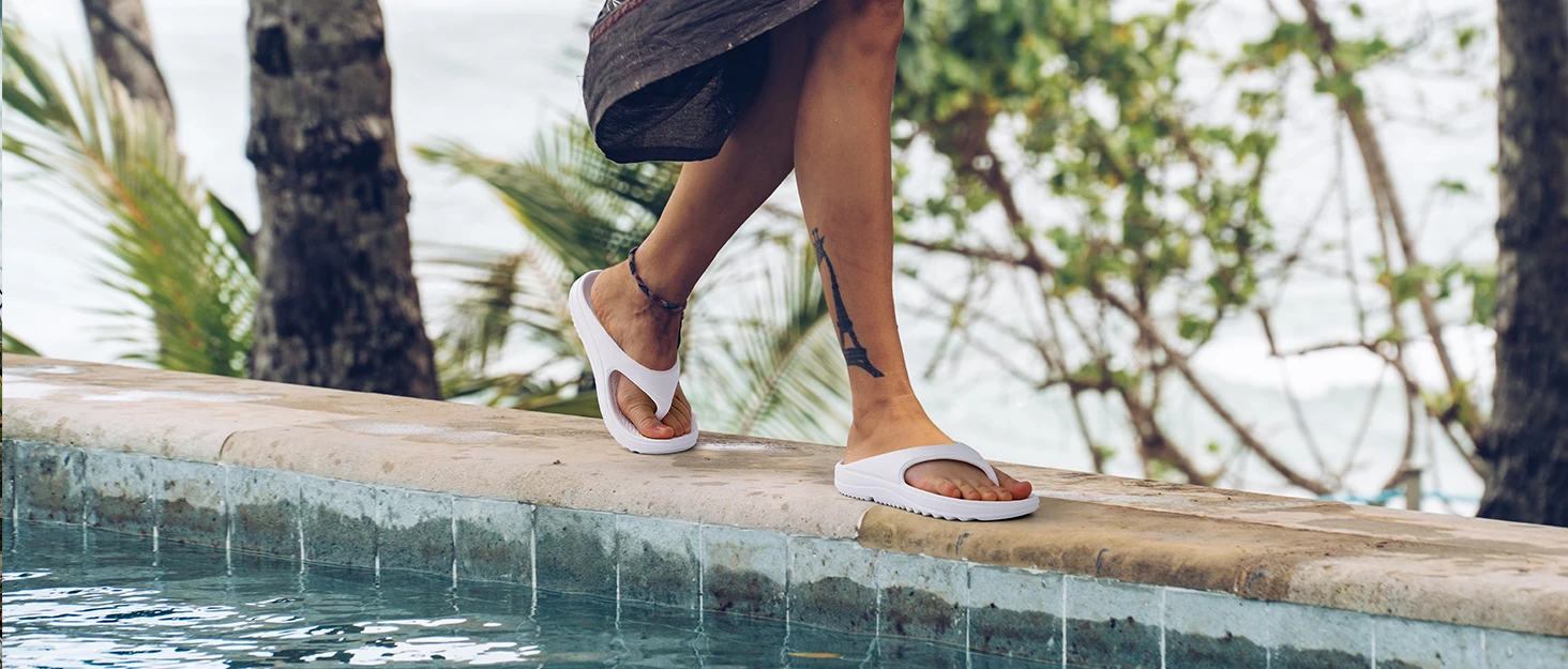 10 reasons why everyone is loving this new trend: Podiatric Flip Flops