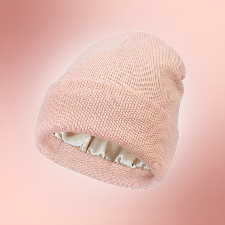 Satin winter bonnet - hair protective